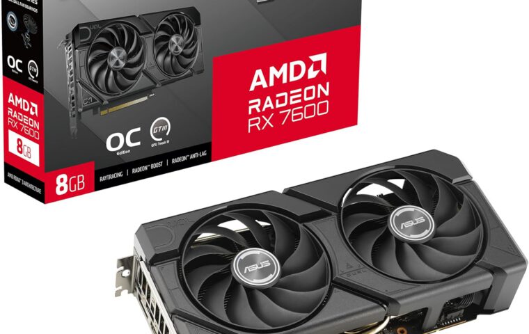 ASUS Dual Radeon RX 7600 per una configurazione PC gaming 1080p